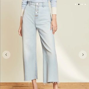 Veronica Beard Grant Wide Leg Jean
